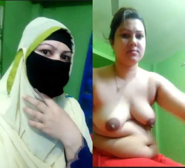 Beautiful muslim hot porn bhabi in burka make nude video mms