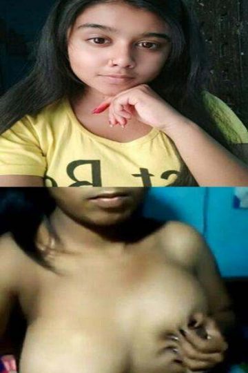 Cute teen milk tanker girl indian panu pressing boobs