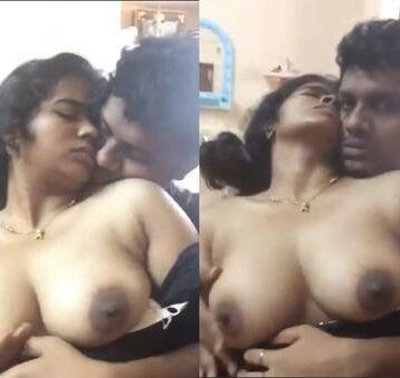 Sexy hot xxx indian sexy bhabhi boobs pressing bf leaked mms