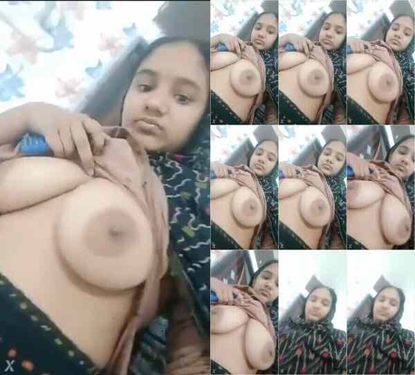 www xxx com desi village cute muslim girl show big boobs leaked