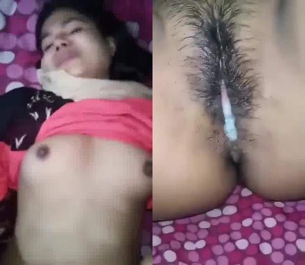 Desi cute girl desi bengali bf fucked lover cum out in pussy