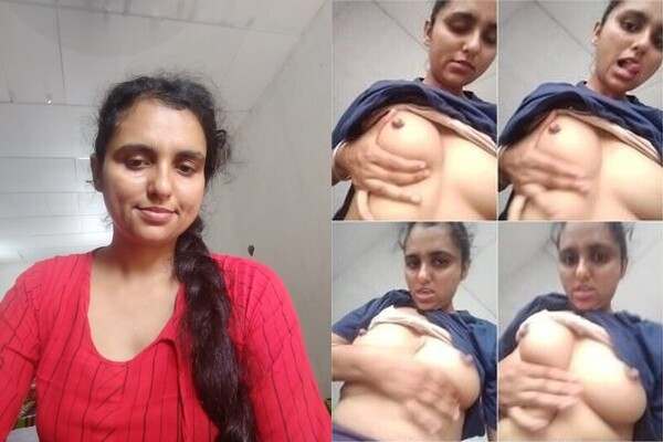 Beautiful sexy girl xxx vidio indian playing with boob mms