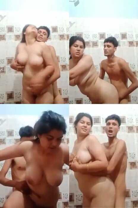 Big boobs hot bhabi xxx video fucking devar in bathroom