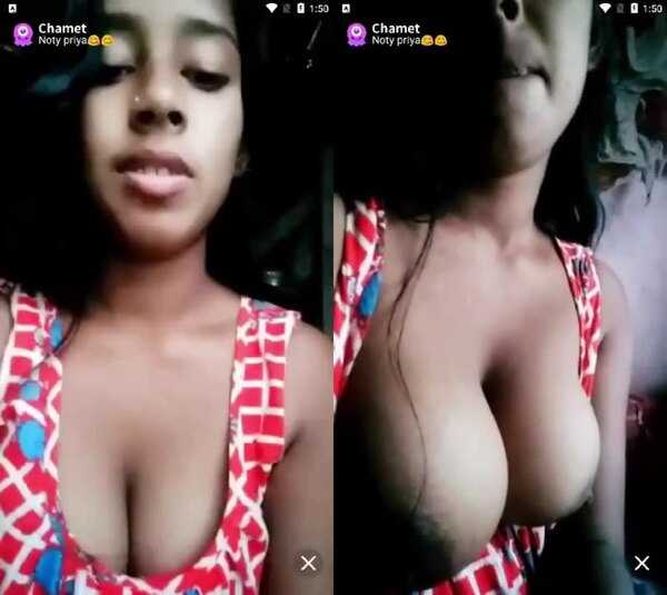 Beautiful village girl indian xxx vidio showing big tits nude video mms