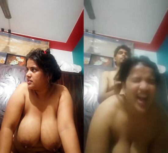 Real milk tanker bbw beautiful big boobs old aunty nephew hard doggy fuck