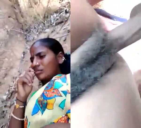 Amateur village sexy indian aunty live xxx hairy pussy fucked bf outdoor